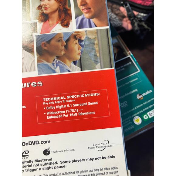 Grey's Anatomy:‎ The Complete Second Season Uncut DVD Set Medical TV Drama - Picture 10 of 11